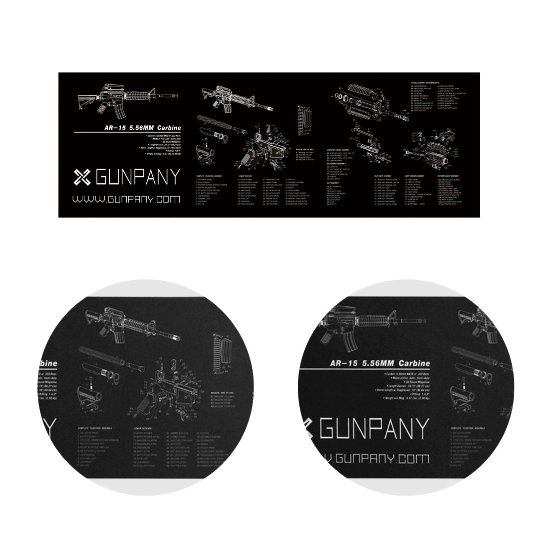 Vector Optics SCBM-01 AR15 Reinigungsmatte Waffenpflege Vector Optics