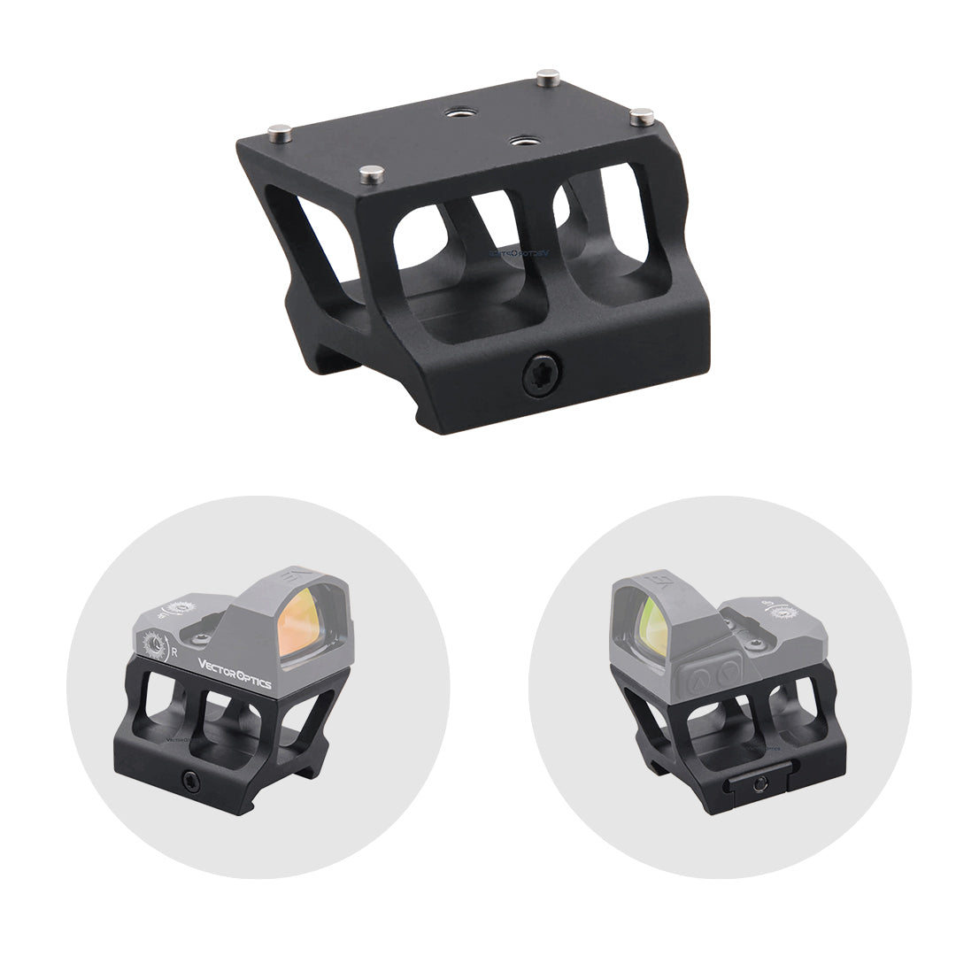 Vector Optics SCRA-67 Montage mit TEK (Docter Sight) Footprint, 21mm Picatinny, h=28mm