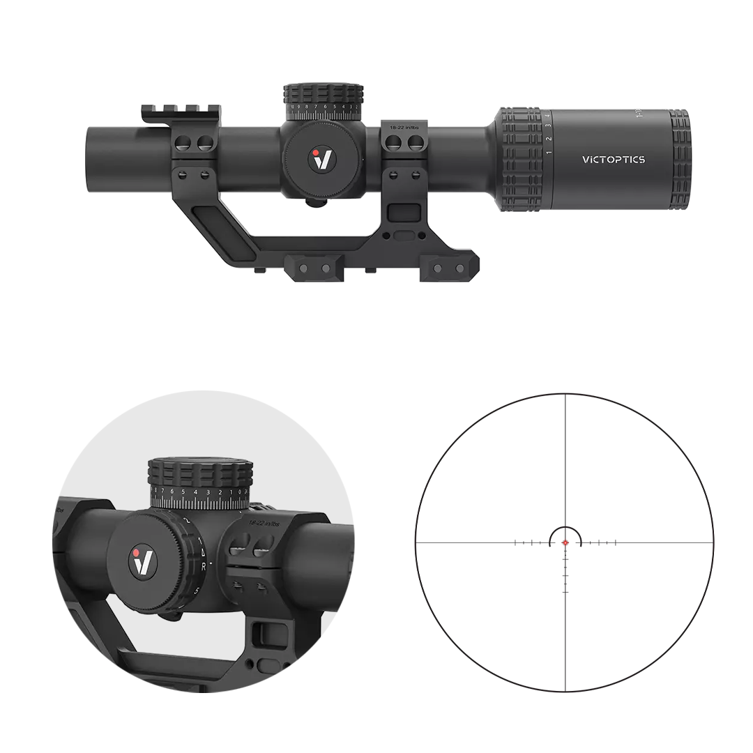 Victoptics OPSL139 S10 1-10x24I mit Blockmontage