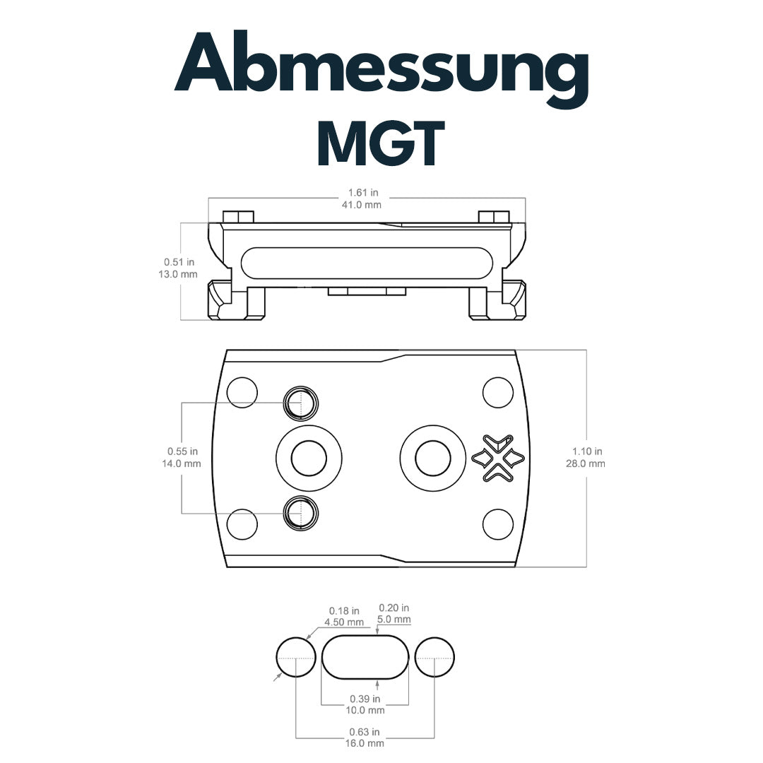 Vector Optics SCRA-GIN1 VAS GIN Footprint Adapter