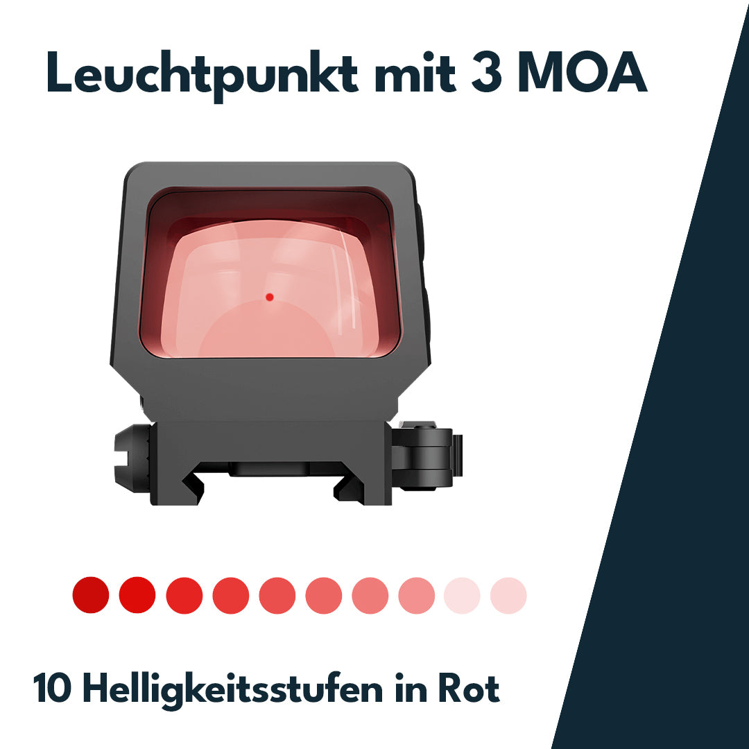 Vector Optics SCRD-SM44 Frenzy Plus 1x22x32 Red Dot Sight Solar Power
