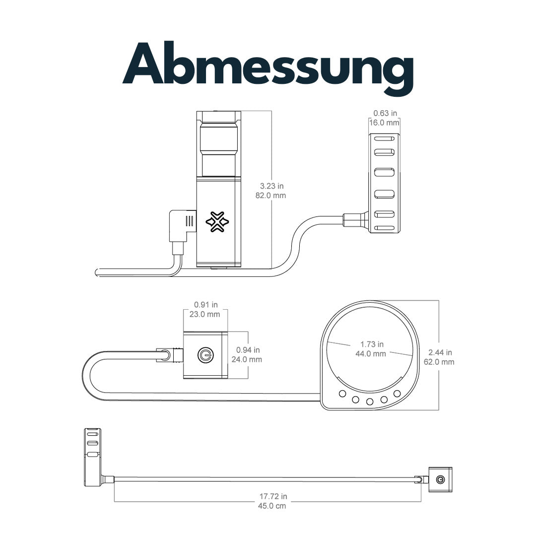 Vector Optics SCACD-28 elektronische Wasserwaage