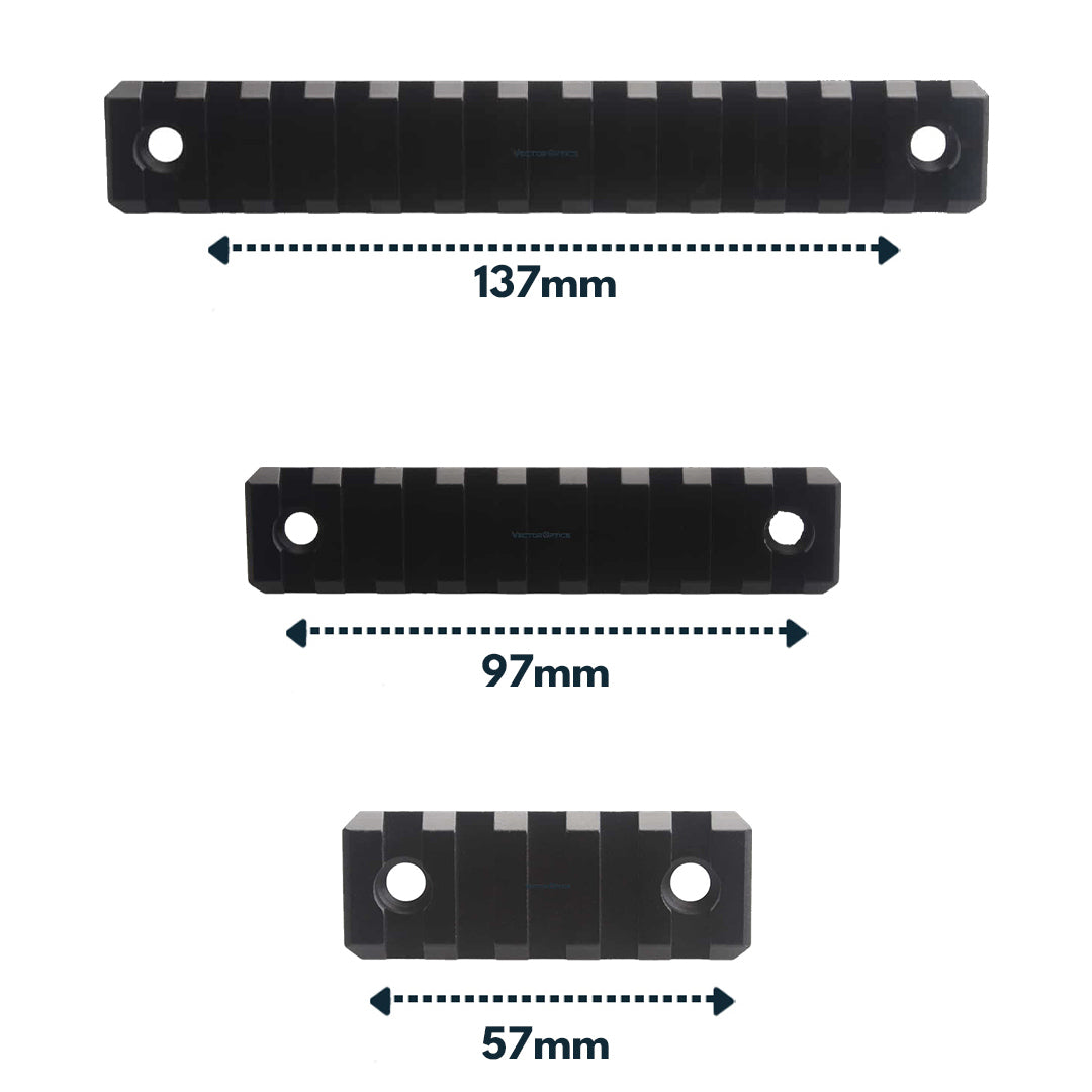 Vector Optics 21mm MLOK Schiene Länge wählbar