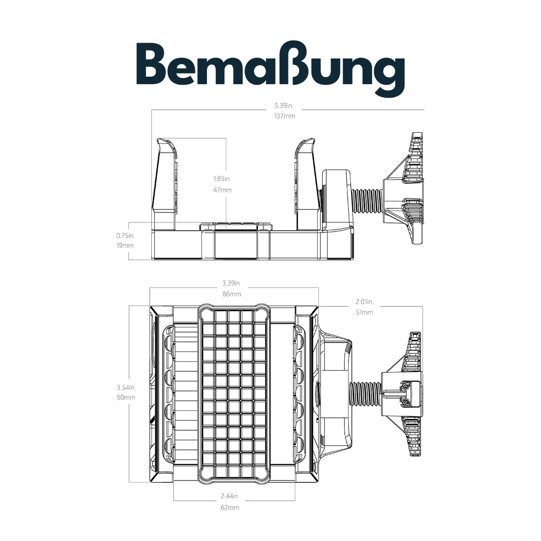Vector Optics RSGR-14 Rokstad Auflage passen zu Rokstad Bi- & Tripods