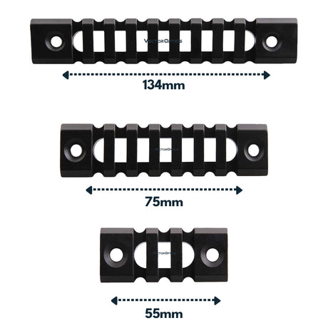 Vector Optics 21mm KeyMod Schiene Länge wählbar