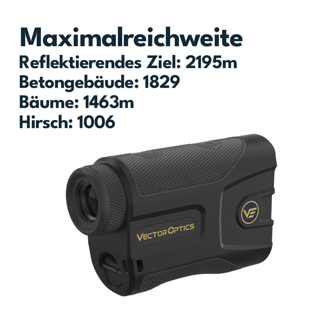 Vector Optics SCRF-S24 Paragon 7x25 GenIII Digital Balistic BDC Entfernungsmesser