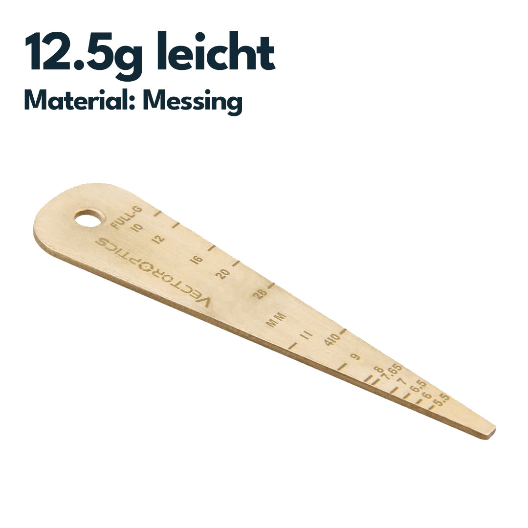 Vector Optics SCOT-58 Gewehrlaufmessgerät aus Messing