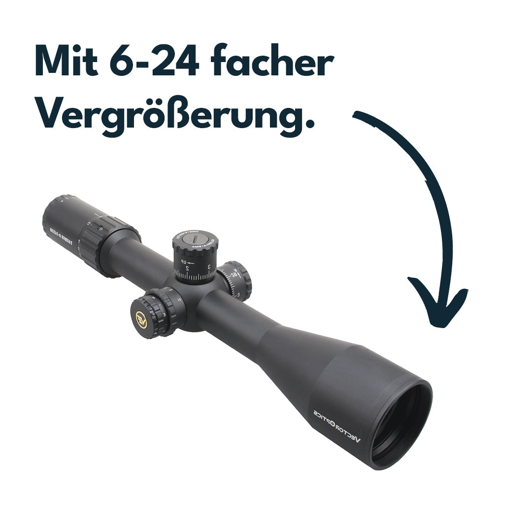 Vector Optics SCOL-46 Tauron 6-24x50SFP HD