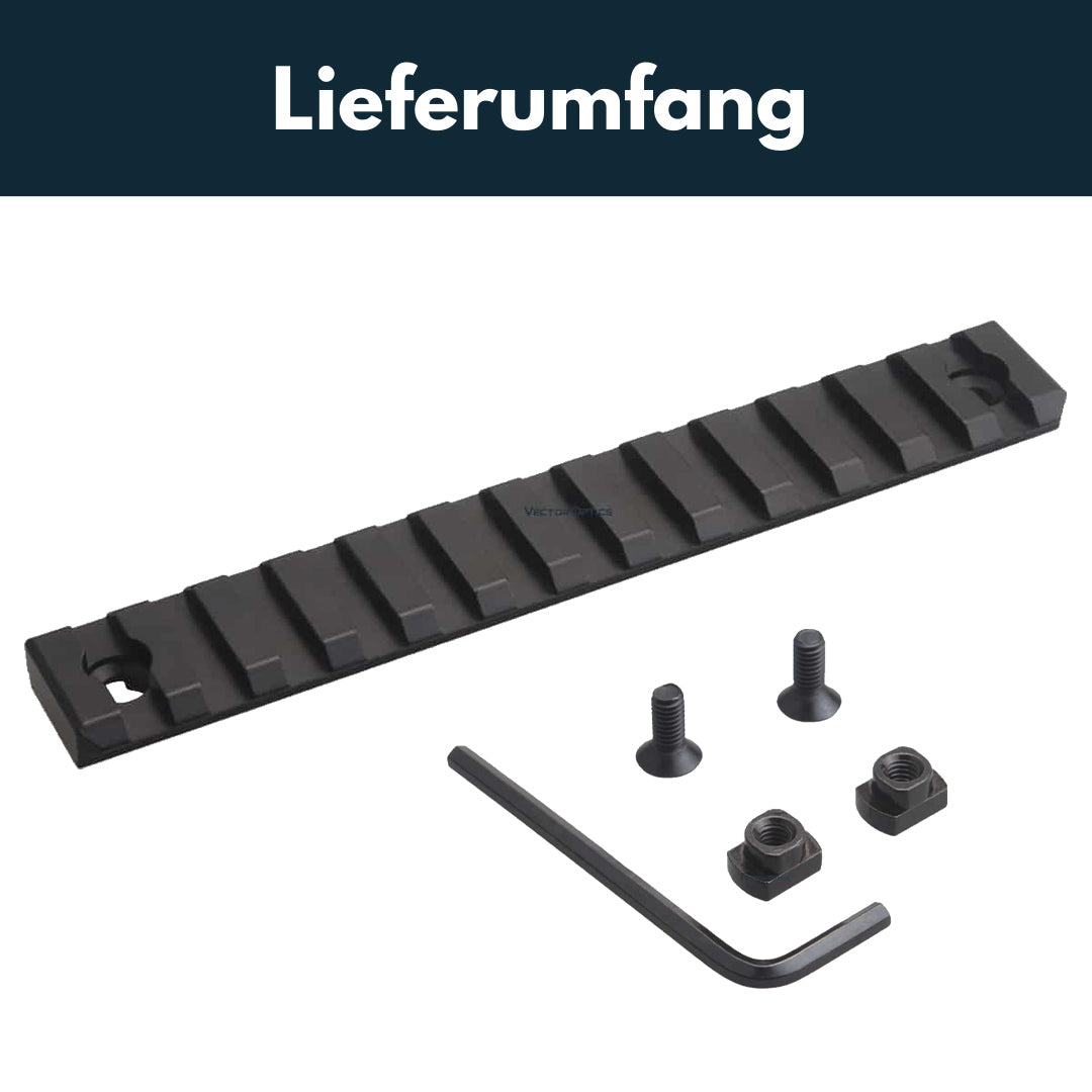 Vector Optics 21mm MLOK Schiene Länge wählbar