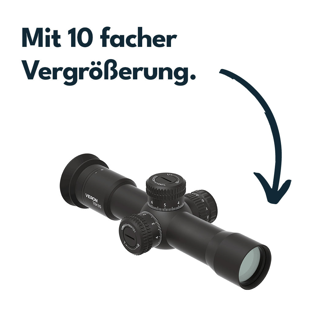 Vector Optics SCOM-46 Veyron Plus 10x30 Zero