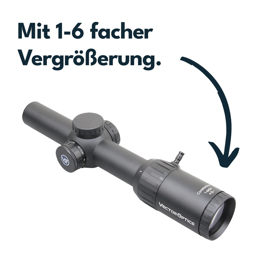 Vector Optics SCOC-36 Constantine 1-6x24SFP Fiber