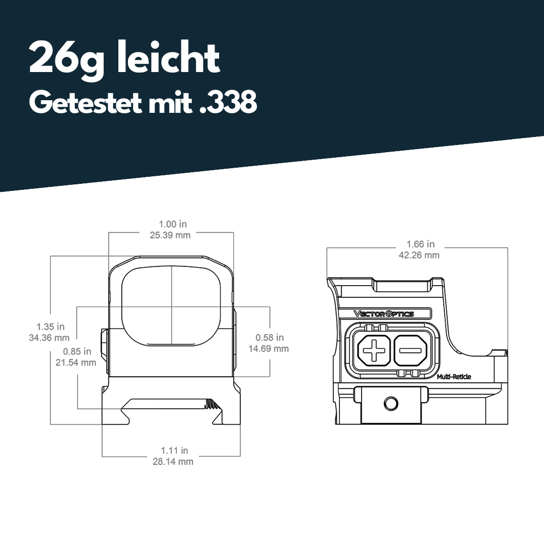 Vector Optics SCRD-M68 Frenzy-S FA 1x17 MRT