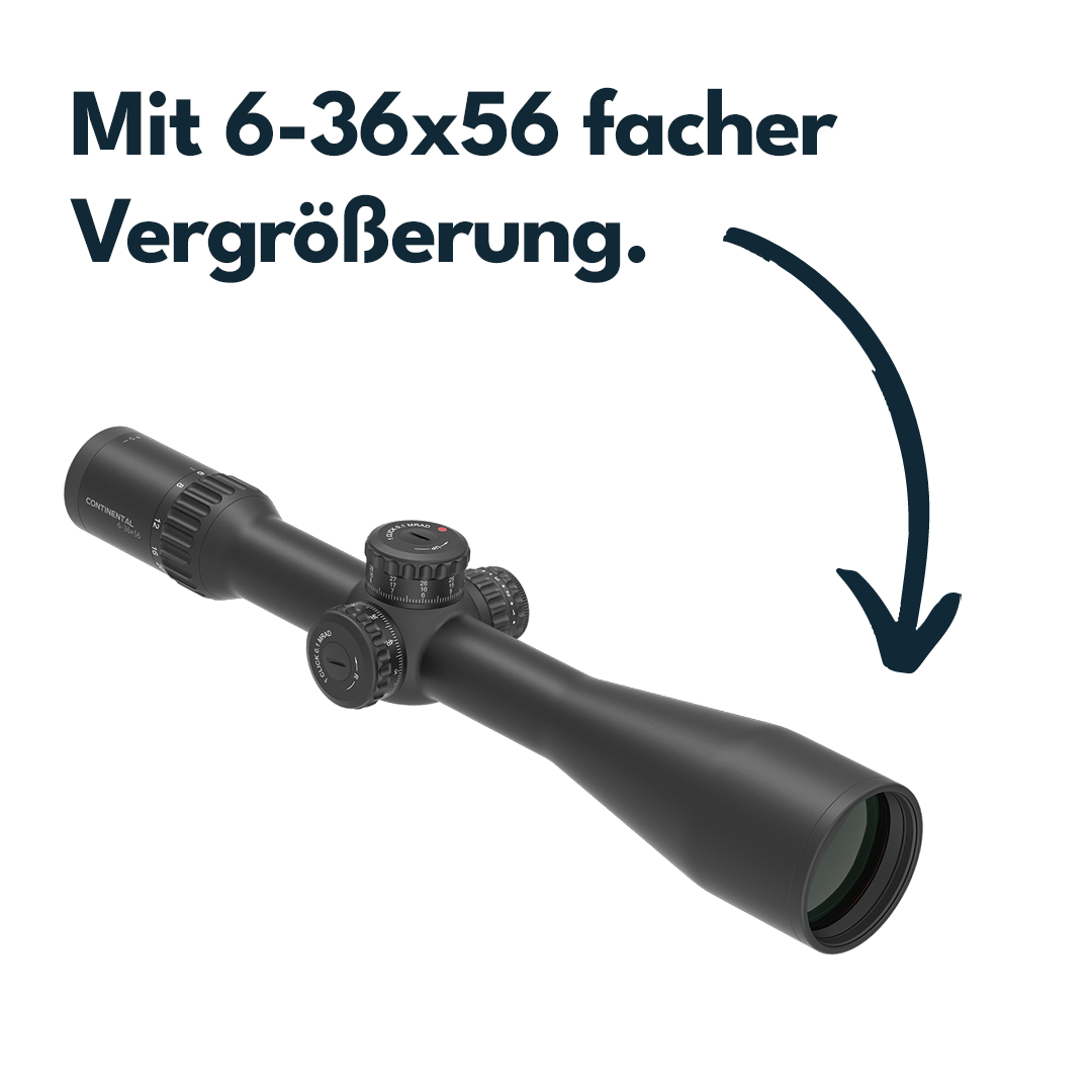 Vector Optics SCFF-93 Continental x6 6-36X56 FFP