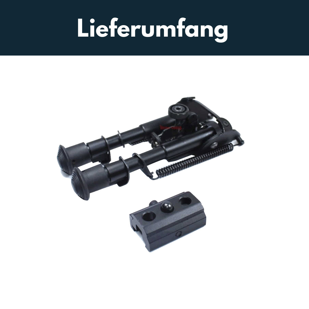 Vector Optics Rokstad Bipod aus hochwertigem Aluminium in verschiedenen Höhen