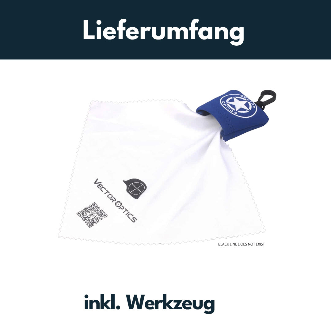 Vector Optics SCCC-02 Microfaser Reinigungstuch