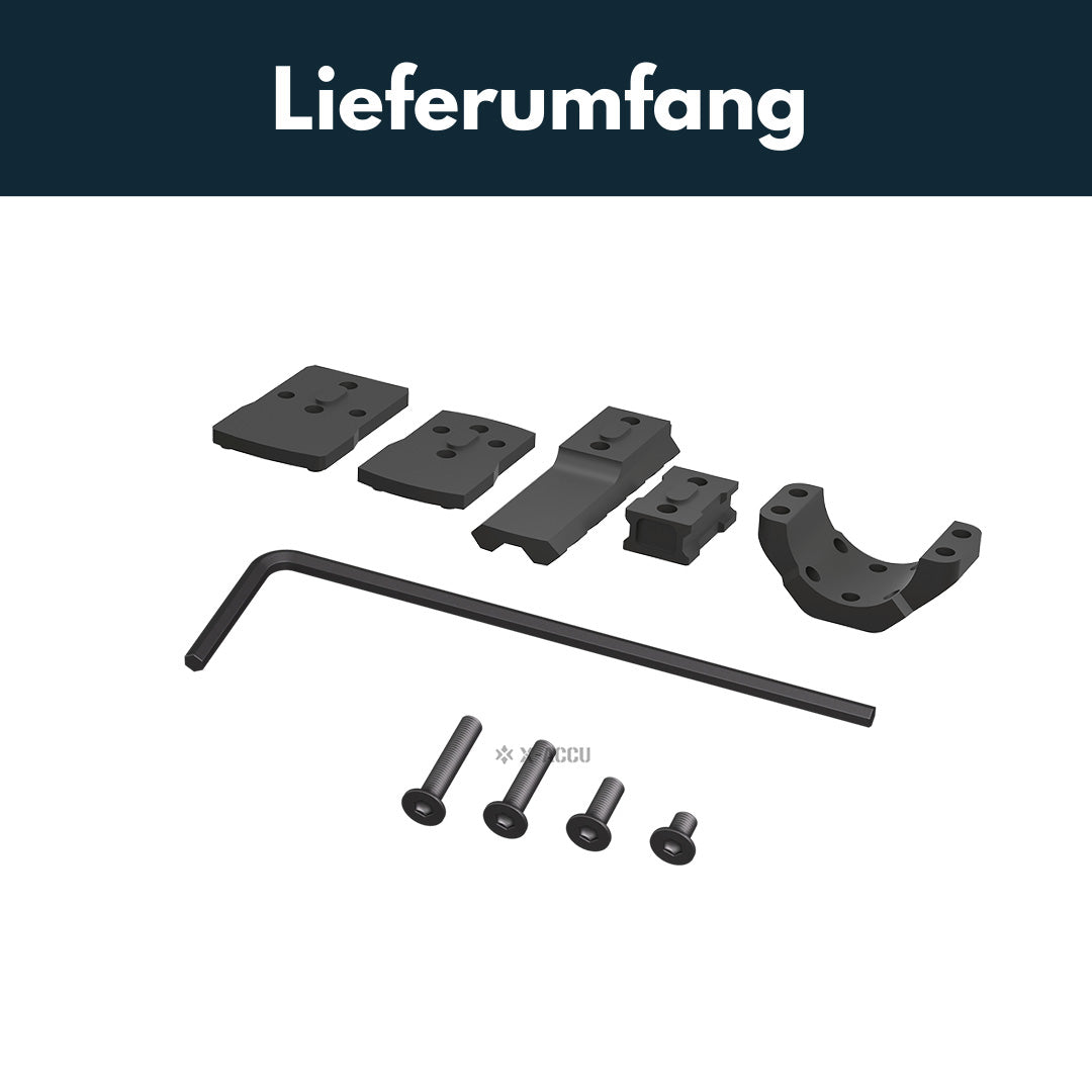 Vector Optics Reddot Mounting Kit für 30 und 34mm Tubus