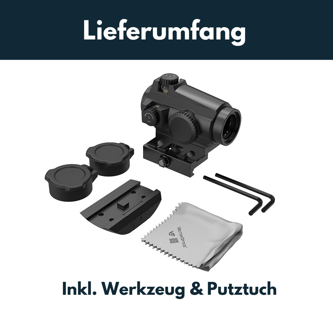 Vector Optics SCRD-PS12 Maverick-II Plus 1x22 SOL