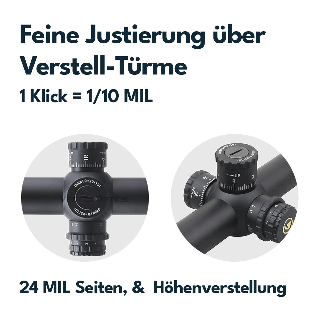 Vector Optics SCOL-45 Tauron 4-16x44SFP HD