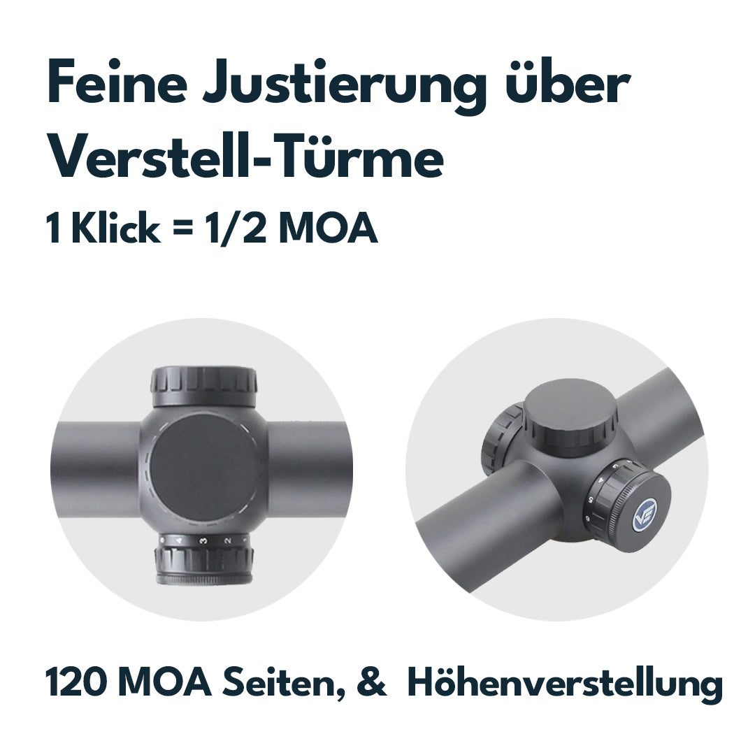 Vector Optics SCOC-36 Constantine 1-6x24SFP Fiber