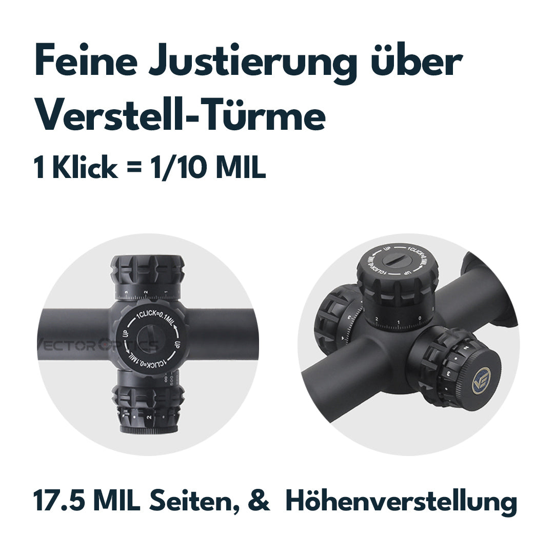 Vector Optics SCOL-T44 Paragon 4-20x50 Tactical