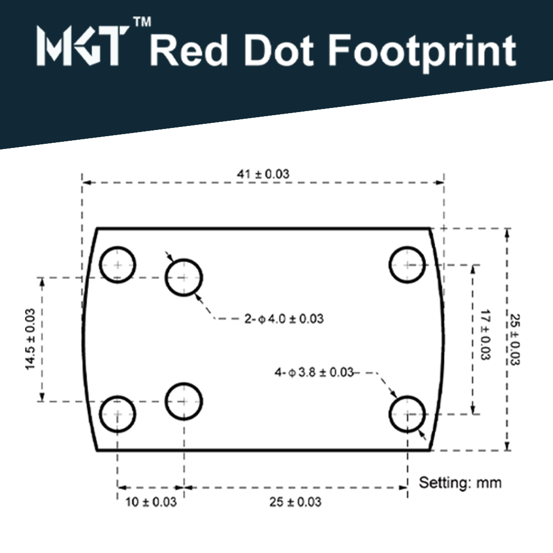 Vector Optics VOGP-01 Maverick mini Red Dot & 3x Magnifier kit mit Mount