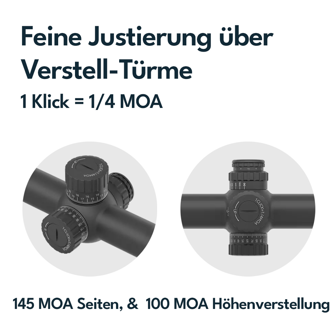 Vector Optics SCFF-80 Tauron 4-16x44 HD MOA FFP