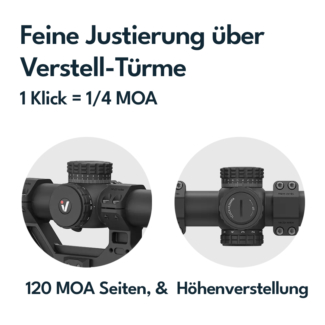 Victoptics OPSL139 S10 1-10x24I mit Blockmontage