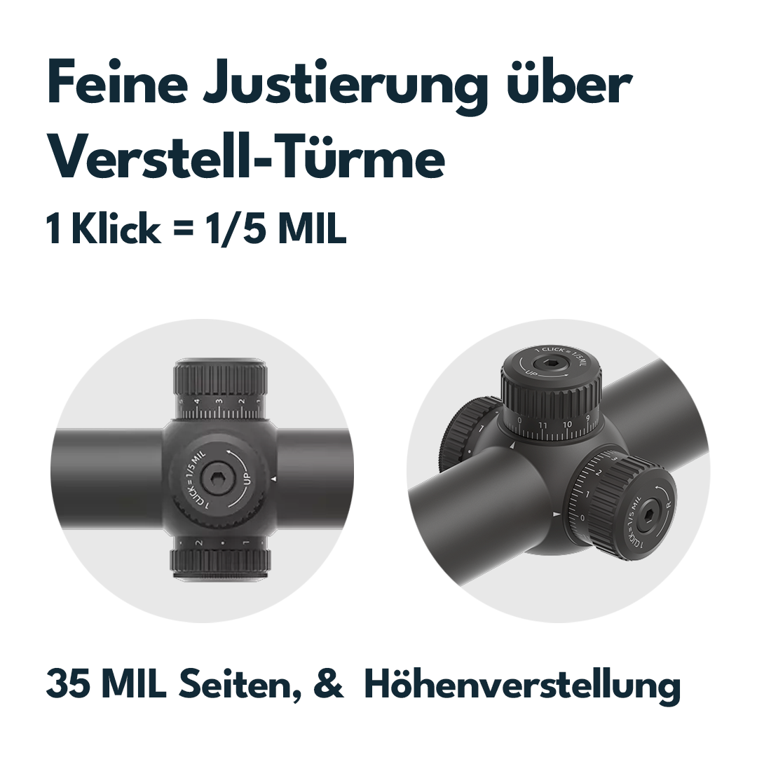 Vector Optics SCOC-54 Forester 1-5x24 FIBER