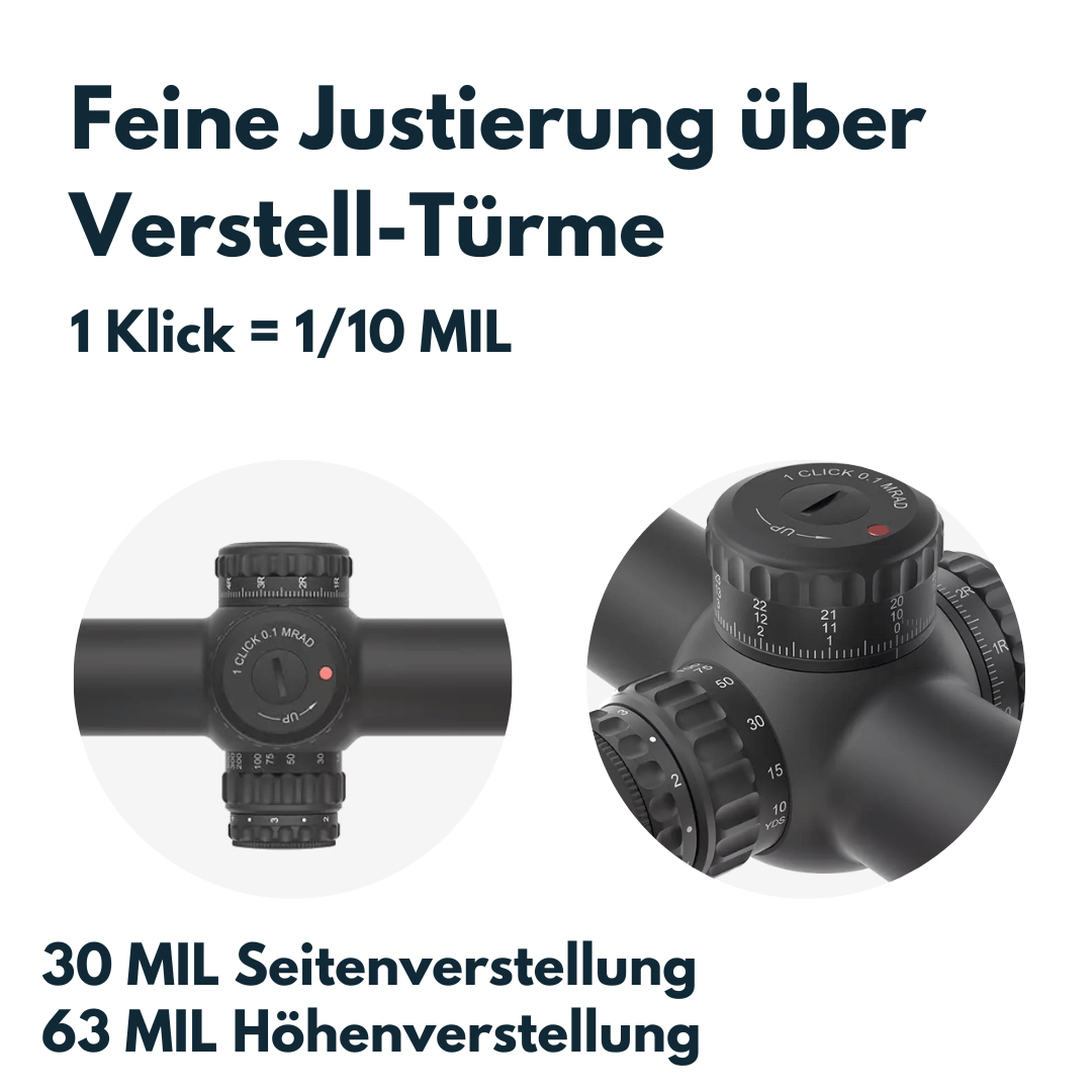 Vector Optics SCFF-67 Continental x6 2-12x44 CTR