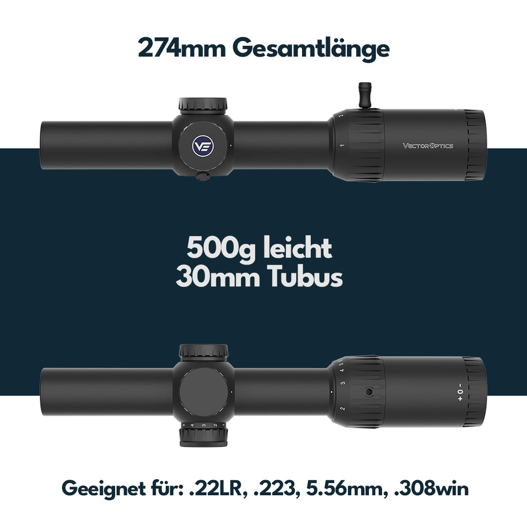 Vector Optics SCFF-60 Constantine 1-8x24 FFP RAR
