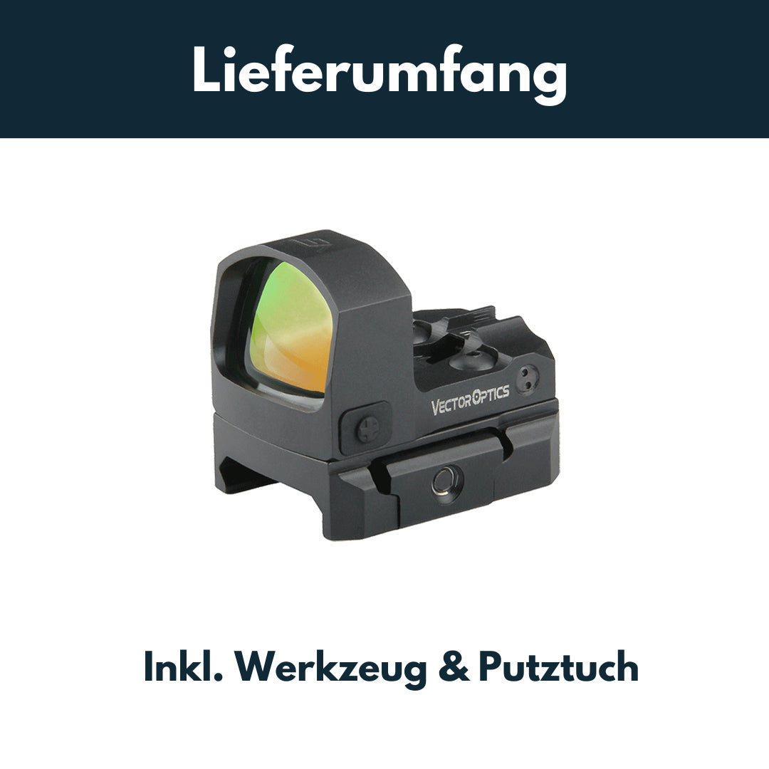 Vector Optics SCRD-M43 Frenzy-S 1x17x24 MOS Multi Reticle