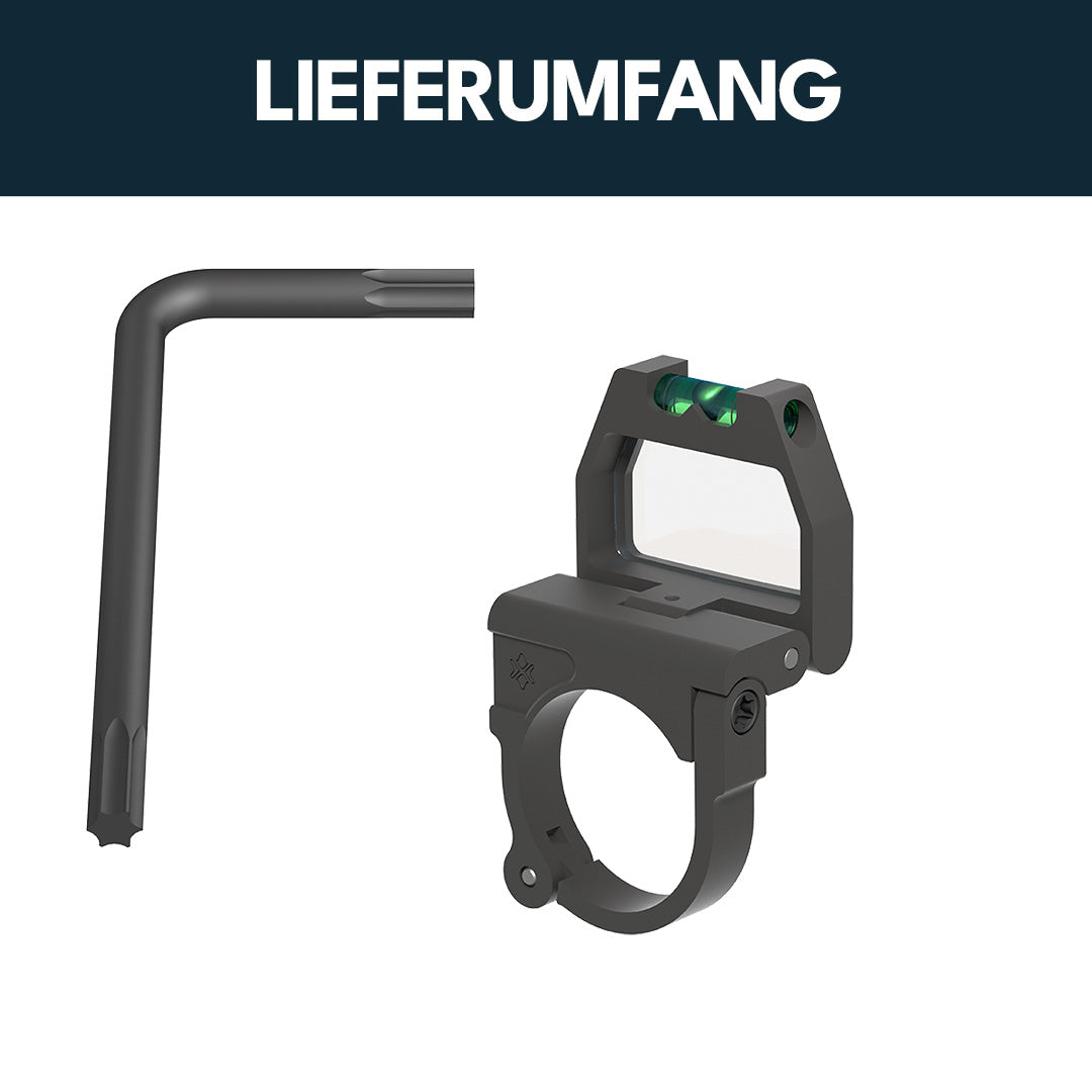 Vector Optics Turm-Lupe mit Wasserwaage für 30mm und 34mm Tubus