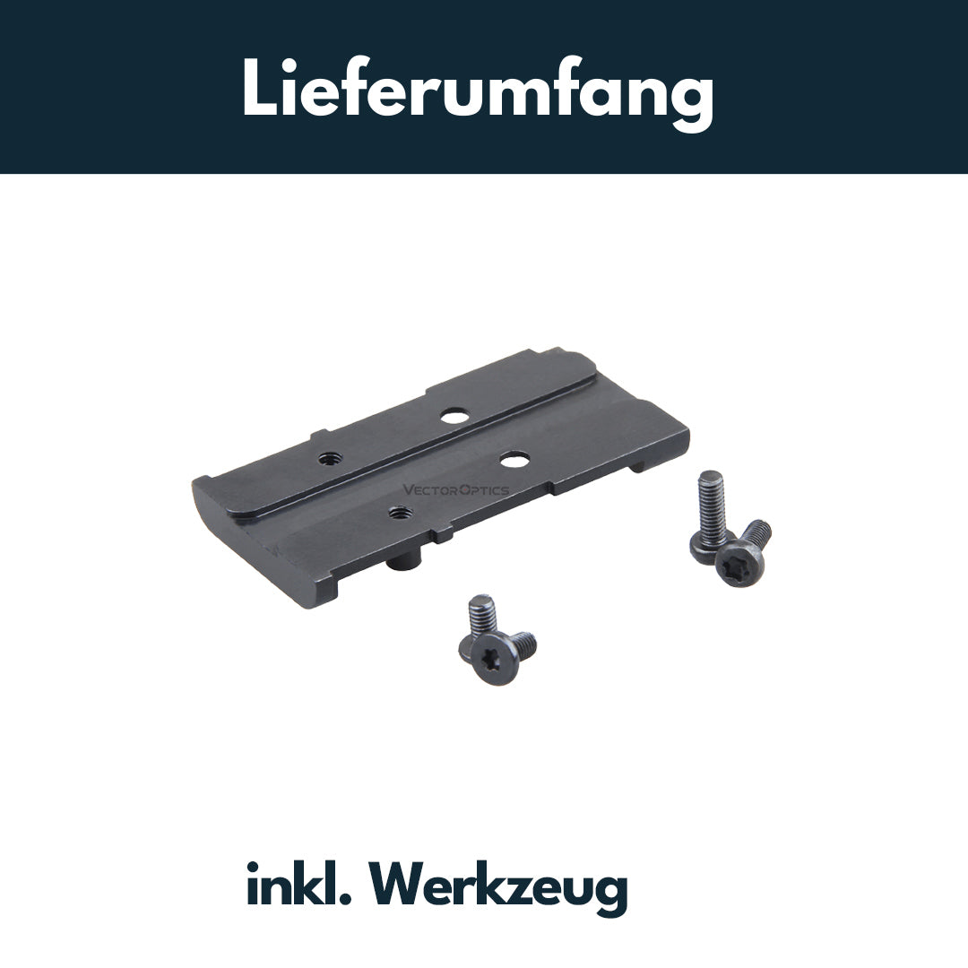 Vector Optics SCFRM-16 Glock MOS Montage für MGT (SHIELD) Footprint