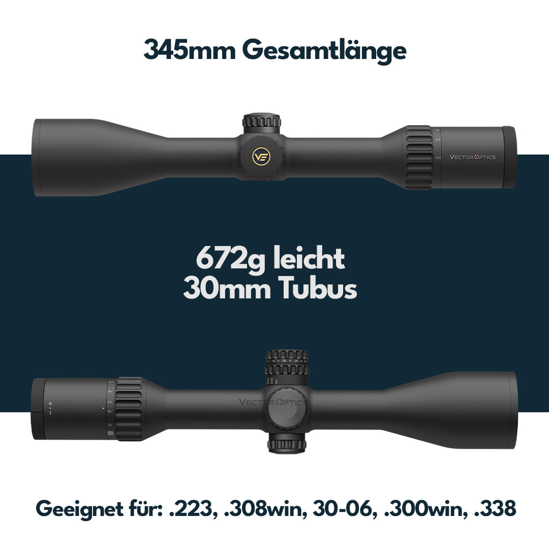 Vector Optics SCOM-45 Continental x8 2-16x50 ED SFP
