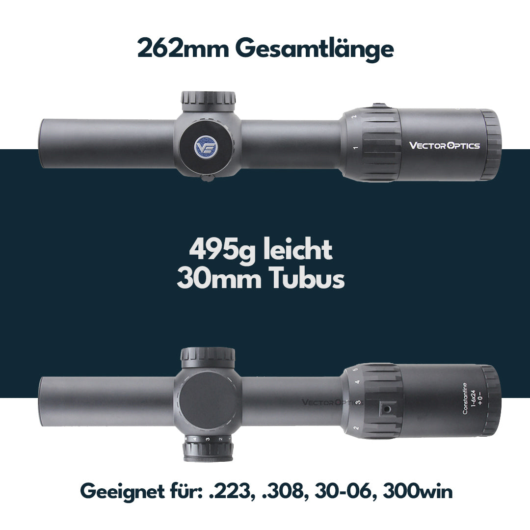 Vector Optics SCOC-36 Constantine 1-6x24SFP Fiber