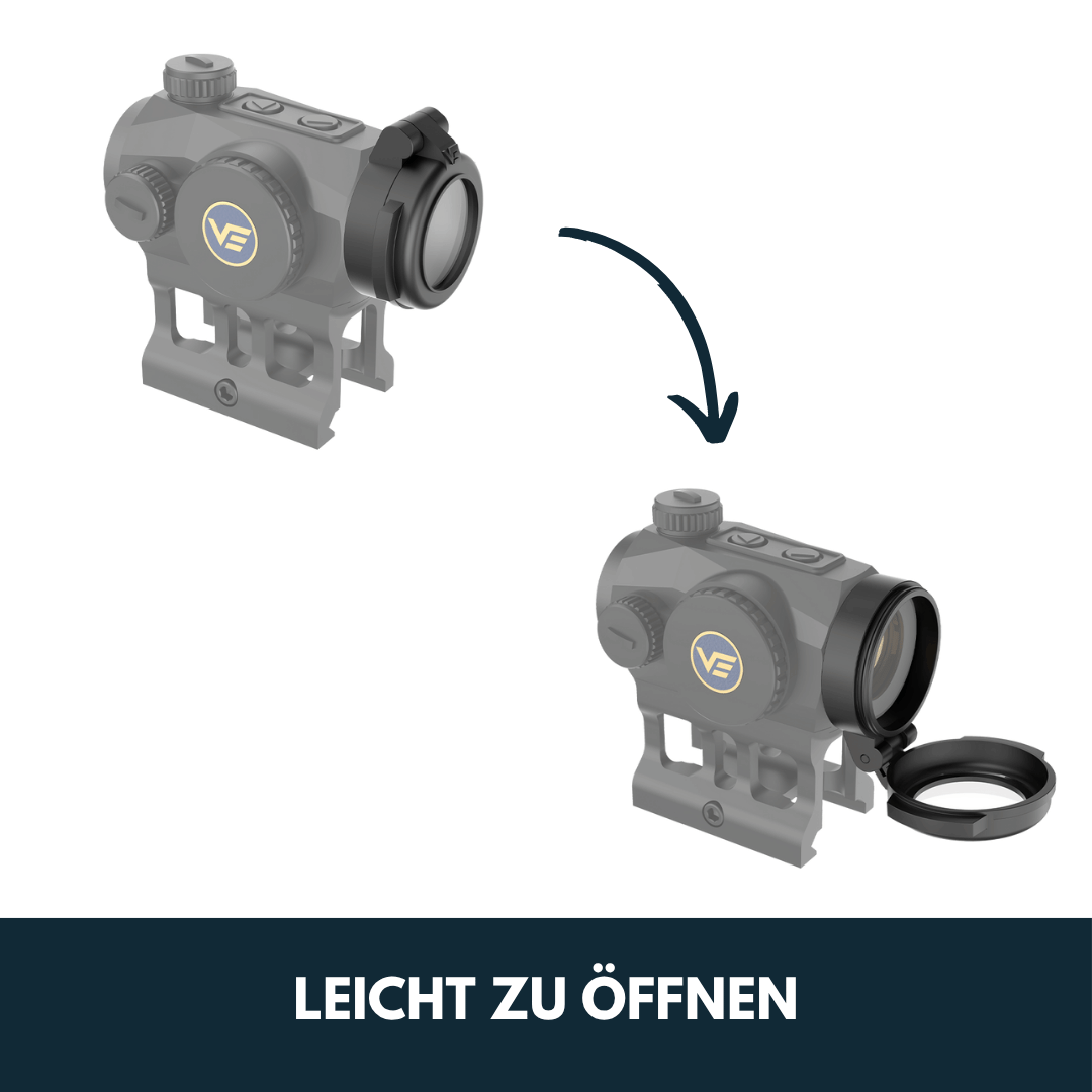 Vector Optics RD45-FC01 Flip-Up Kappe für Scrapper 1x22 und Maverick 1x22