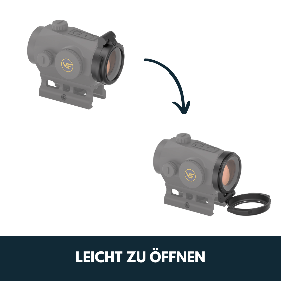 Vector Optics RD47-FC02 Objektiv Flip-Up Kappe für Scrapper 1x25
