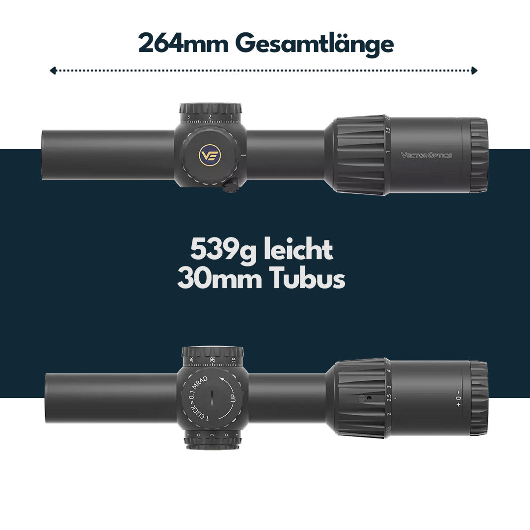 Vector Optics SCFF-63 Tauron 1-6x24FFP GenII