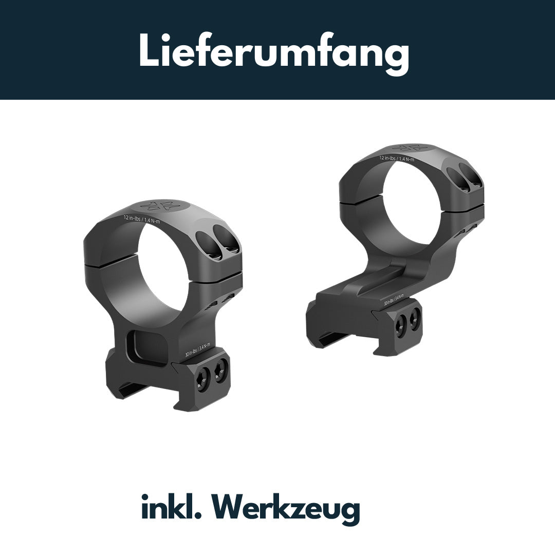 Vector Optics Cantilever Montageringe 30mm (h=32mm)