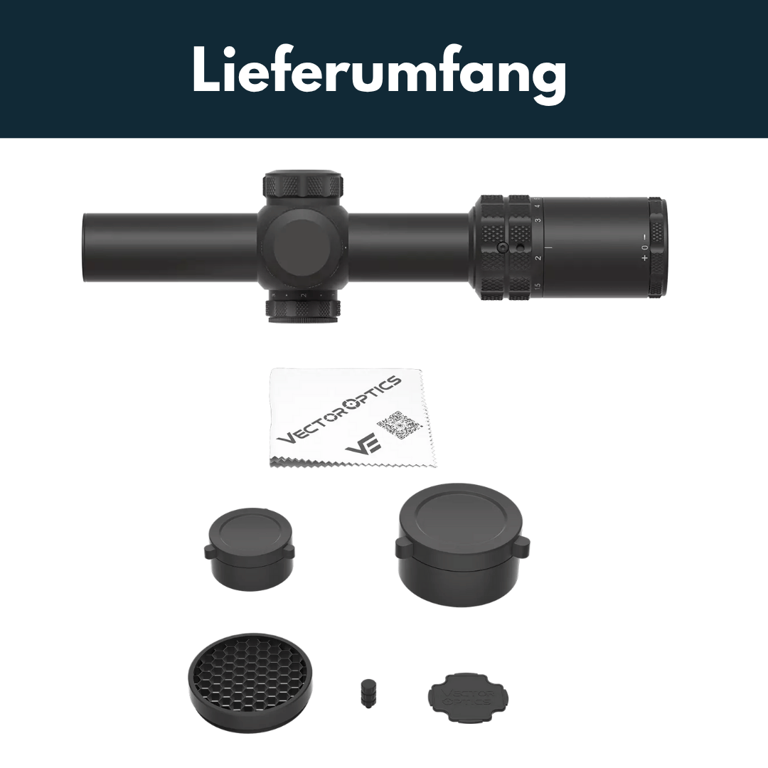 Vector Optics SCOC-51 Continental x8 1-8x24 ED FIBER
