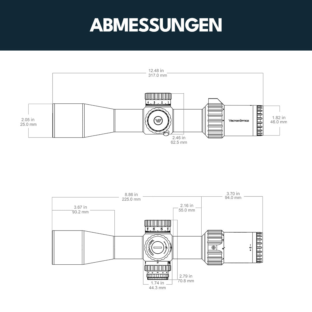 Vector Optics SCFF-45 Tauron 4-16x44 HD MIL