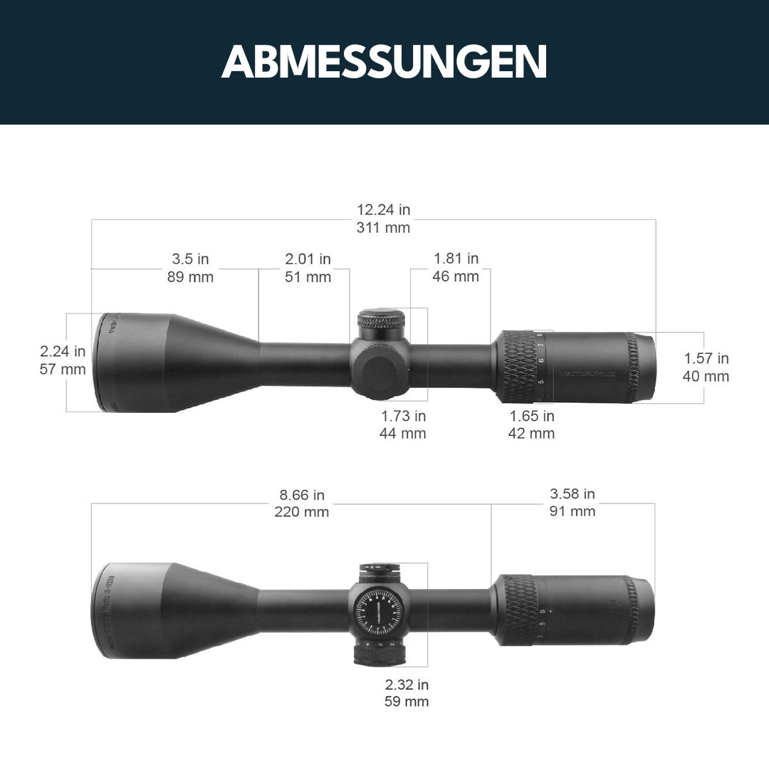 Vector Optics SCOM-28 Matiz 3-9x50SFP