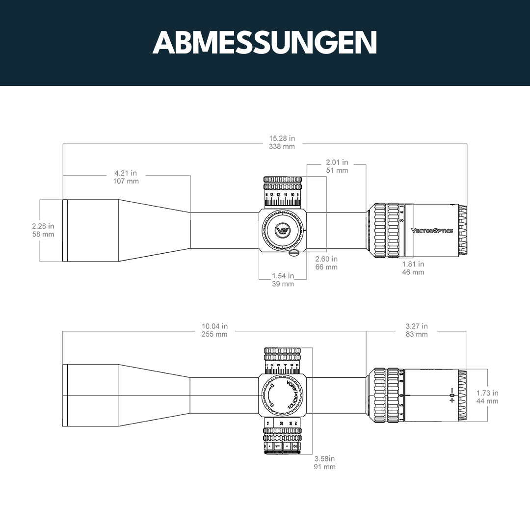 Vector Optics SCOL-57 Orion Pro Max 3-18x50 HD SFP