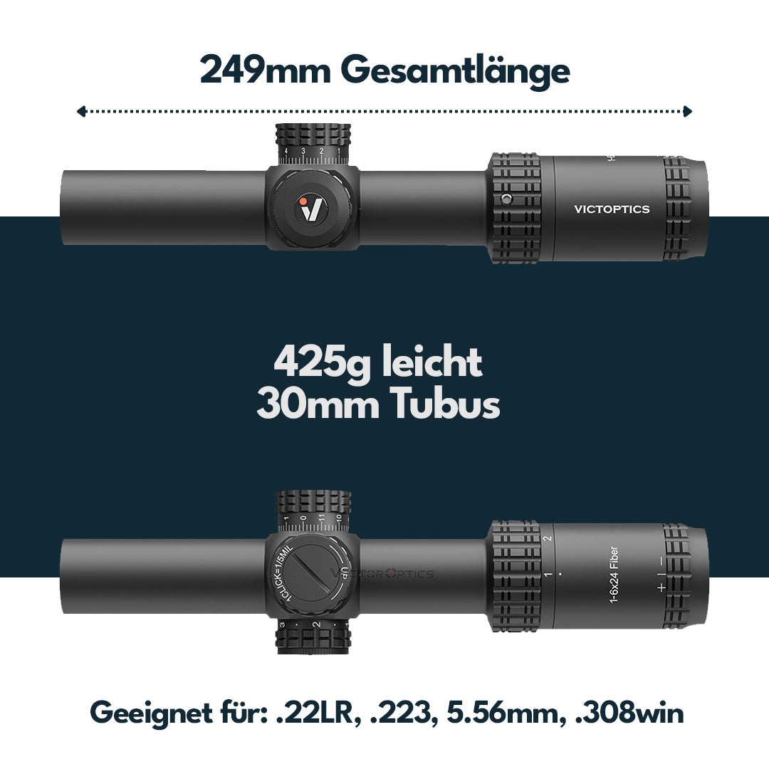 Victoptics OPSL33 S6 1-6x24i Fiber