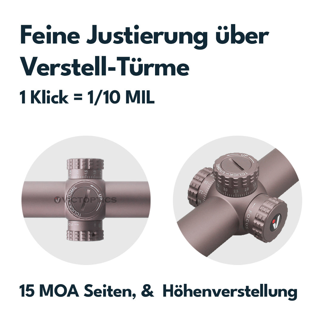 Victoptics OPSL26 S4 4-16x44 Coyote FDE