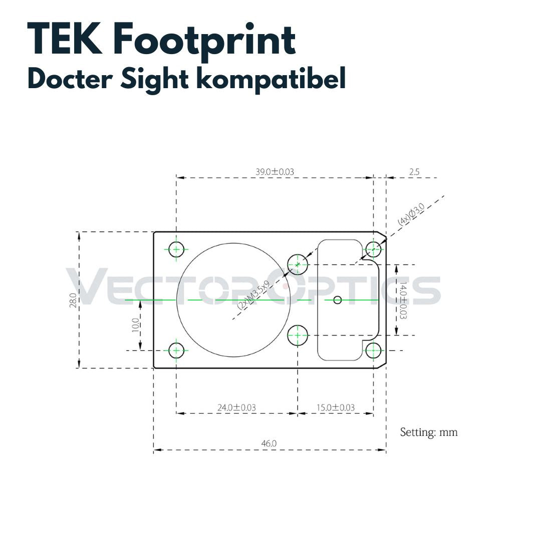 Vector Optics SCRD-G19II Frenzy 1x17x24 Green Dot