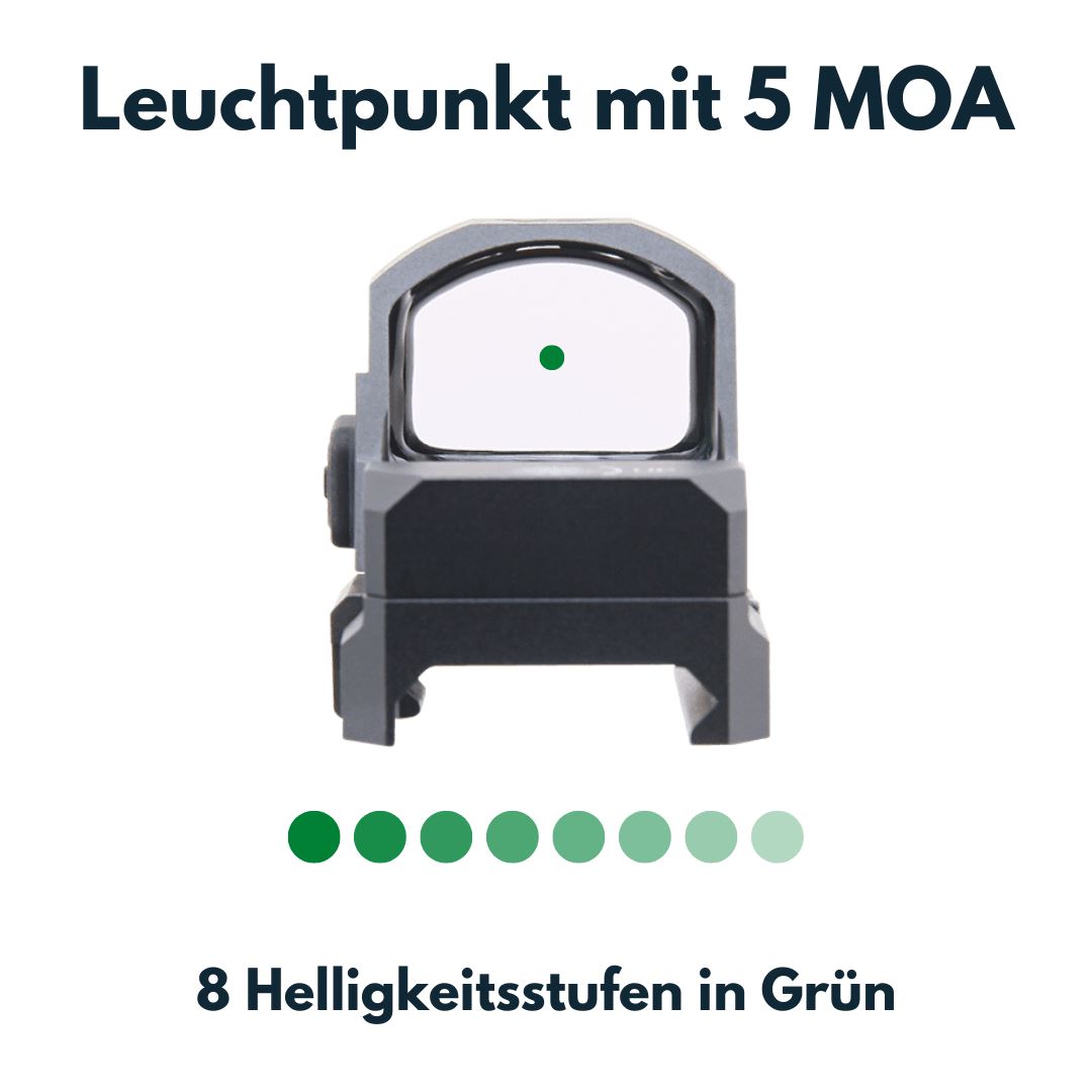 Vector Optics SCRD-G19II Frenzy 1x17x24 Green Dot