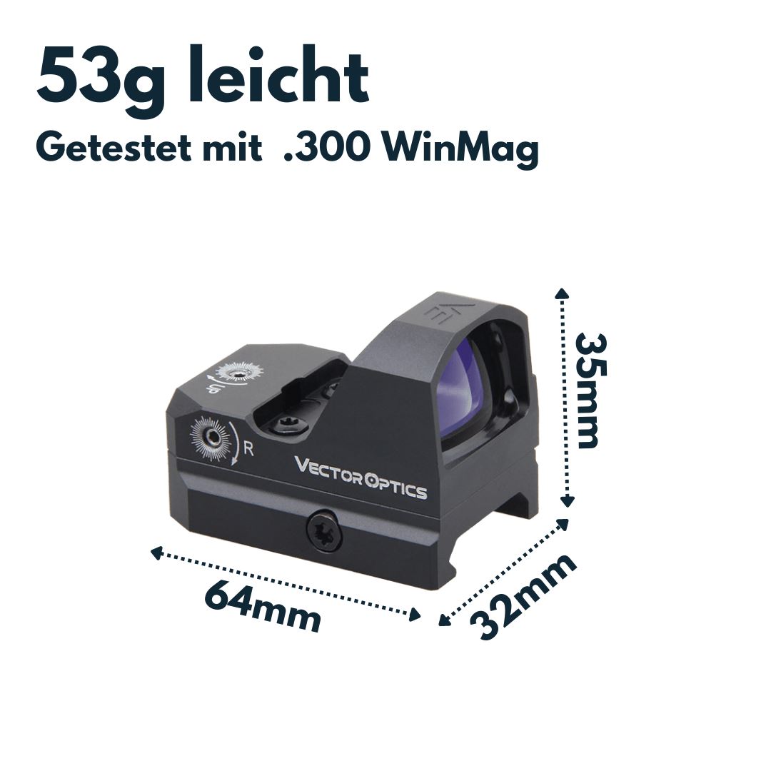 Vector Optics SCRD-G19II Frenzy 1x17x24 Green Dot