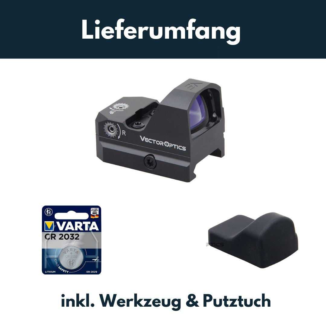 Vector Optics SCRD-G19II Frenzy 1x17x24 Green Dot