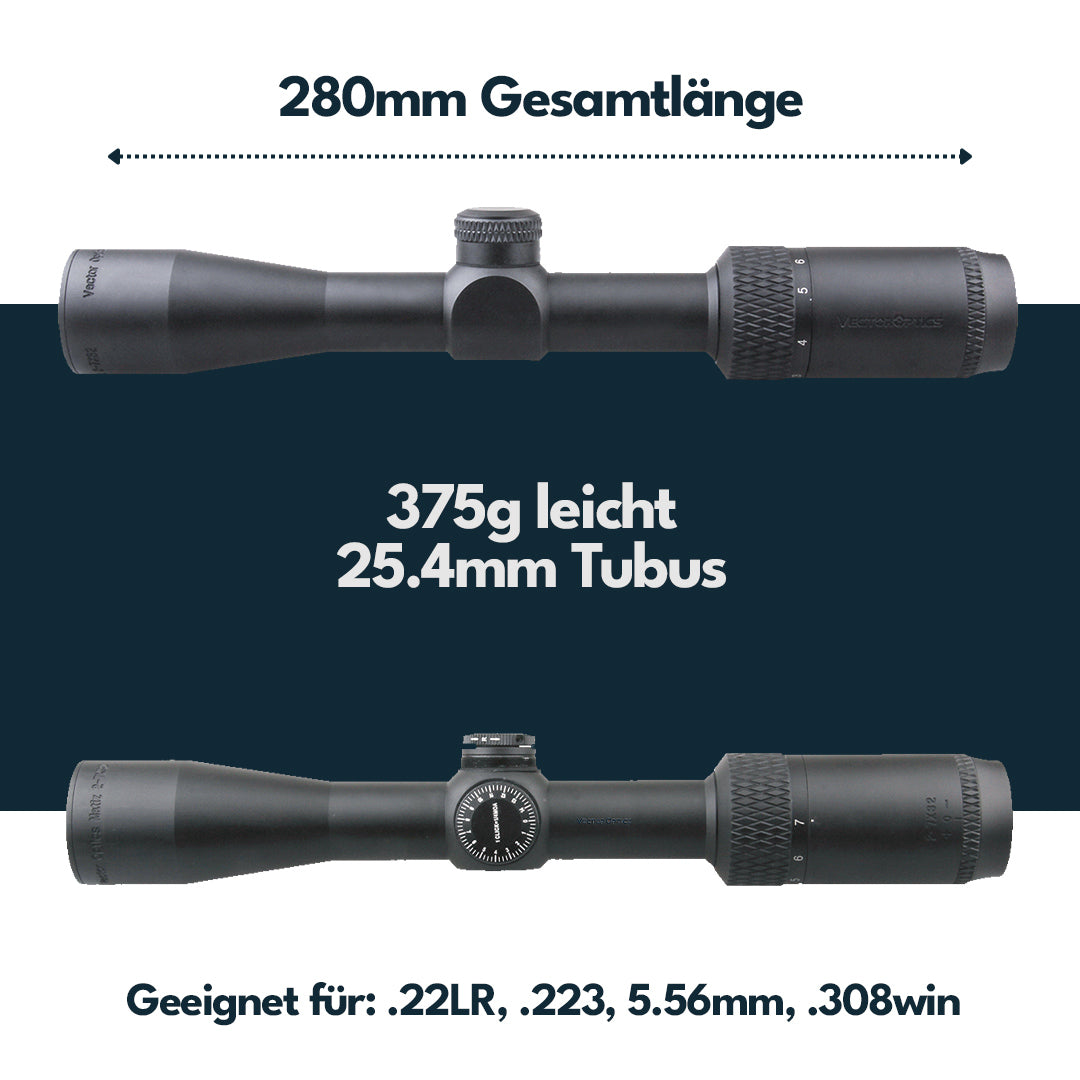 Vector Optics SCOM-26 Matiz 2-7x32